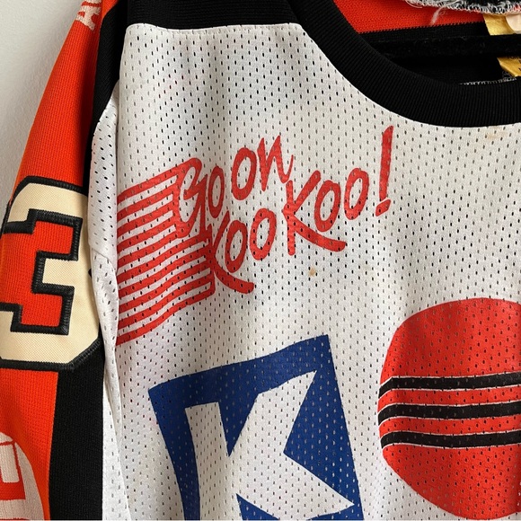 Rare! Vintage Tackla KooKoo Finland Hockey Club Official Game Jersey Size XL - Picture 2 of 11